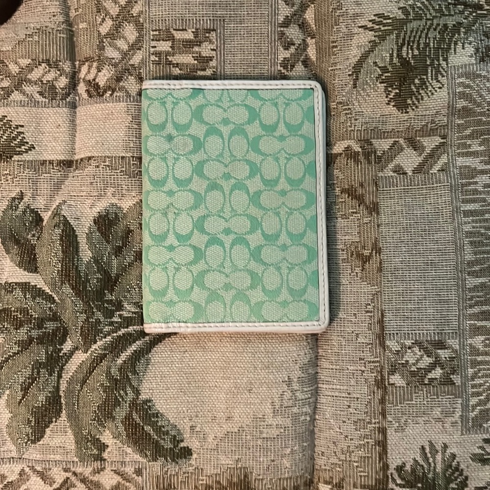 Coach Passport Holder